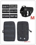 Elite Military Tactical Dog Harness - Heavy-Duty No-Pull Vest for German Shepherds & Large Breeds