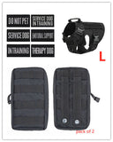 Elite Military Tactical Dog Harness - Heavy-Duty No-Pull Vest for German Shepherds & Large Breeds