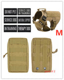 Elite Military Tactical Dog Harness - Heavy-Duty No-Pull Vest for German Shepherds & Large Breeds