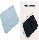 Instant Cooling Ice Silk Pet Mat - Breathable Self-Cooling Bed Pad for Dogs & Cats