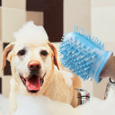 2-in-1 Portable Dog Paw Cleaner & Grooming Brush - Muddy Foot Washer Cup for Dogs & Cats