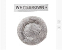 Original Calming Donut Bed - Self-Warming Anti-Anxiety Plush Faux Fur for Cats & Dogs