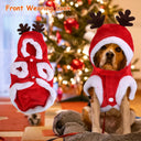 Santa Rider Dog & Cat Costume - Funny Christmas Pet Cosplay Outfit