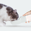 2-in-1 Adventure Flask - Portable Water Dispenser & Snack Container for Dogs & Cats