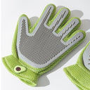 2-in-1 Pet Grooming & Massage Glove - Double-Sided Deshedding Tool for Dogs & Cats