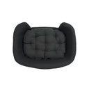 Orthopedic Calming Dog Bed - Ultra-Soft Plush Donut Nest for Anxiety Relief
