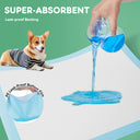 Ultra-Absorbent Puppy Training Pads - Leak-Proof Quick-Dry Disposable Pads for All Breeds