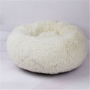 Original Calming Donut Bed - Self-Warming Anti-Anxiety Plush Faux Fur for Cats & Dogs
