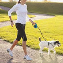 Automatic Telescopic Traction Rope - Retractable Dog Leash with One-Hand Brake & Lock
