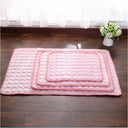 Instant Cooling Ice Silk Pet Mat - Breathable Self-Cooling Bed Pad for Dogs & Cats