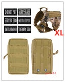 Elite Military Tactical Dog Harness - Heavy-Duty No-Pull Vest for German Shepherds & Large Breeds