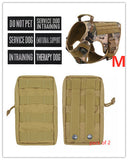 Elite Military Tactical Dog Harness - Heavy-Duty No-Pull Vest for German Shepherds & Large Breeds