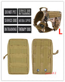 Elite Military Tactical Dog Harness - Heavy-Duty No-Pull Vest for German Shepherds & Large Breeds