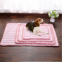 Instant Cooling Ice Silk Pet Mat - Breathable Self-Cooling Bed Pad for Dogs & Cats