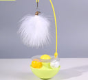 Interactive Duck Cat Toy - Lightweight Resin & Washable Kitten Teaser | Silent Play