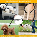 2-Pack Dog Seat Belt for Cars - Adjustable Safety Harness Clip | GianfiStore™