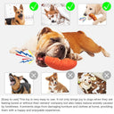 3-in-1 Squeaky Dog Chew Toy - Indestructible Dental Molar Cleaner for Aggressive Chewers