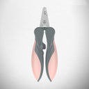 Professional Pet Nail Clippers - Heavy-Duty Stainless Steel Trimmer with Safety Guard