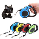 Automatic Telescopic Traction Rope - Retractable Dog Leash with One-Hand Brake & Lock