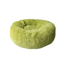 Original Calming Donut Bed - Self-Warming Anti-Anxiety Plush Faux Fur for Cats & Dogs