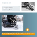 Ultra-Lightweight Folding Dog Stairs - Aluminum Pet Steps for SUVs & Trucks | Supports 250lbs