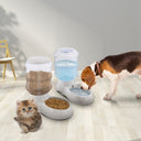 Gravity Self-Dispensing Pet Water Station - 1 Gallon BPA-Free Auto Refill Dispenser