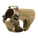 Elite Military Tactical Dog Harness - Heavy-Duty No-Pull Vest for German Shepherds & Large Breeds