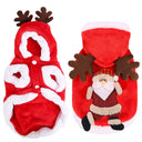 Santa Rider Dog & Cat Costume - Funny Christmas Pet Cosplay Outfit