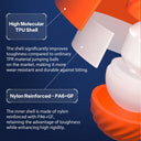 Interactive Smart Bouncing Ball - Automatic Self-Moving Dog Toy with Noise-Reducing Cover