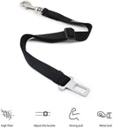 Retractable Dog Car Safety Belt - Heavy-Duty Adjustable Pet Seat Belt with Shock Absorption