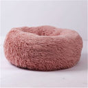 Original Calming Donut Bed - Self-Warming Anti-Anxiety Plush Faux Fur for Cats & Dogs