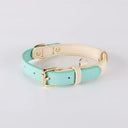 Genuine Leather Dog Collar - Ultra-Soft Odorless Double-Stitched | Adjustable for All Breeds