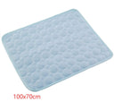 Instant Cooling Ice Silk Pet Mat - Breathable Self-Cooling Bed Pad for Dogs & Cats