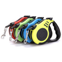 Automatic Telescopic Traction Rope - Retractable Dog Leash with One-Hand Brake & Lock