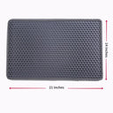 Double-Layer Cat Litter Mat - Waterproof Honeycomb Trapper | Easy-Clean & Paw-Friendly