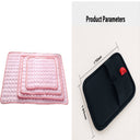 Instant Cooling Ice Silk Pet Mat - Breathable Self-Cooling Bed Pad for Dogs & Cats