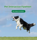 Interactive Dog Flywheel Toy - High-Visibility Floating Frisbee | Gentle on Teeth & Gums