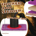 Wizard Hat Cat Scratching Post with Spring Ball Toy - Spooky Purple Halloween Decor