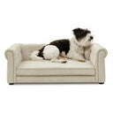 Elegant Rectangular Pet Bed - Premium Support Couch for Medium & Large Dogs