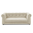 Elegant Rectangular Pet Bed - Premium Support Couch for Medium & Large Dogs