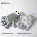 2-in-1 Pet Grooming & Massage Glove - Double-Sided Deshedding Tool for Dogs & Cats