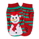 Festive Turtleneck Christmas Dog Sweater - Soft Knit Holiday Outfit for Dogs & Cats
