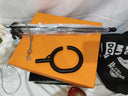 Transparent Dog Umbrella with C-Shaped Handle - Adjustable 2-in-1 Leash & Rain Cover