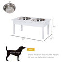 Elevated Dog Feeder - 10' Raised Station with 2 Stainless Steel Bowls | GianfiStore™