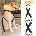 2-Pack Dog Seat Belt for Cars - Adjustable Safety Harness Clip | GianfiStore™