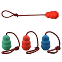 Durable Natural Rubber Rope Toy - Heavy-Duty Tug & Chew Toy for Dogs