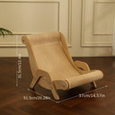 2-in-1 Cat Hammock & Scratcher Lounge - Durable Linen Rope Bed | Modern Elevated Nest