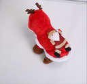 Santa Rider Dog & Cat Costume - Funny Christmas Pet Cosplay Outfit