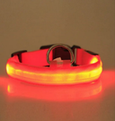 LED Pet Safety Halo Collar - USB Rechargeable High-Visibility Light-Up Loop