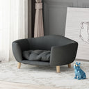 Orthopedic Calming Dog Bed - Ultra-Soft Plush Donut Nest for Anxiety Relief